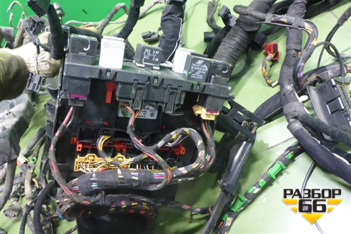 Проводка подкапотная+салон (1.6л АКПП) (1K5970076F 1K5970000E) для Volkswagen Jetta с 2005-2011г (Джетта)