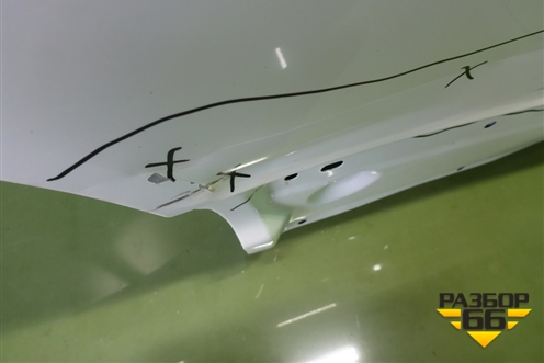 Дверь задняя правая (H21004EAMA) для Nissan Qashqai (J11E) с 2013г (Кашкай)