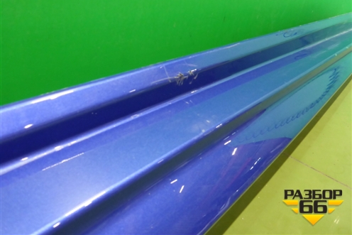 Накладка на порог наружная правая (51778069996) для BMW X6 G06 с 2019г (Х6 Г06)