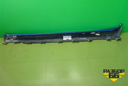 Накладка на порог наружная правая (51778069996) для BMW X6 G06 с 2019г (Х6 Г06)