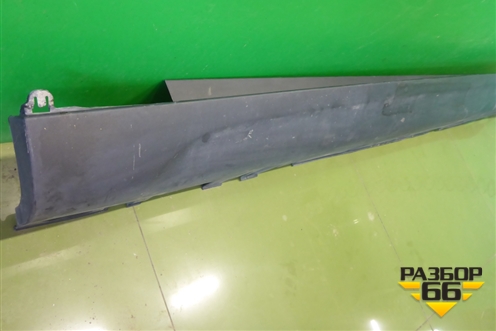 Накладка на порог наружная левая (51777319853) для BMW X6 F16 с 2014г (Х6 Ф16)