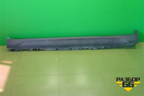 Накладка на порог наружная левая (51777319853) для BMW X6 F16 с 2014г (Х6 Ф16)