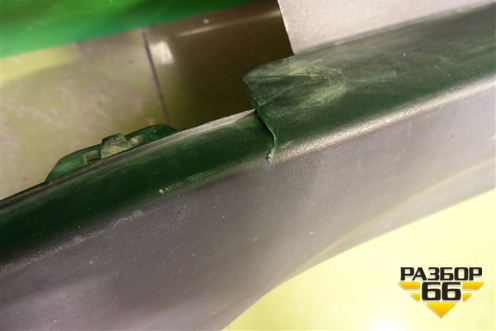 Накладка на порог наружная левая (51777319853) для BMW X6 F16 с 2014г (Х6 Ф16)