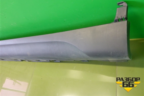 Накладка на порог наружная левая (51777319853) для BMW X6 F16 с 2014г (Х6 Ф16)