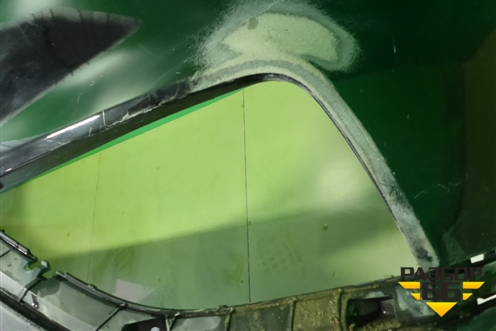 Бампер задний (до 2020г под парктроник) (86611S1000) для Hyundai Santa Fe с 2018-2024г (Санта Фе)