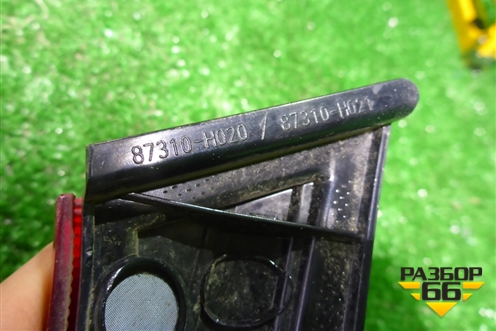 Отражатель в дверь багажника (X-LINE не для Led фонарей) (87310H0200) для Kia Rio с 2017г (Рио 4)