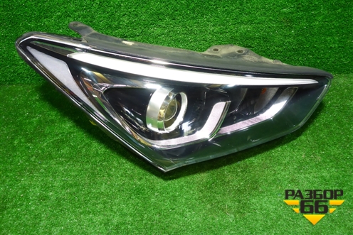 Фара правая (после 2015г ксенон без блока и лампы) (921022W600) для Hyundai Santa Fe с 2012-2018г (Санта Фе)