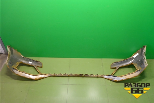 Бампер передний (под парктроник) (4M8807437) для Audi Q8 с 2018г (Ку 8)