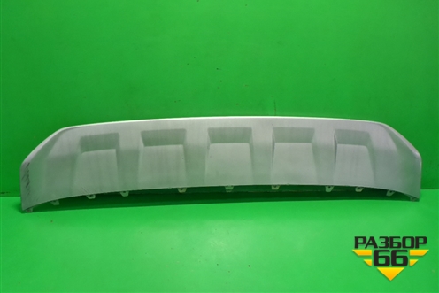 Накладка переднего бампера (4M0807733D) для Audi Q7 c 2015г (Ку 7)