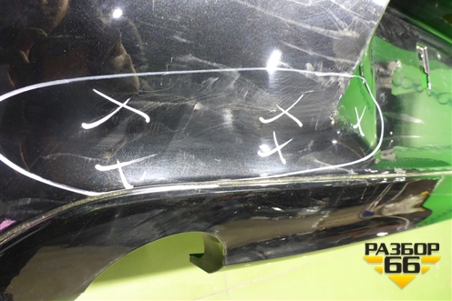 Бампер задний (после 2015г под парктроник) (51127371752) для BMW 1-серия F20/F21 с 2011г