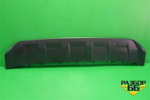 Накладка переднего бампера (4M0807733D) для Audi Q7 c 2015г (Ку 7)