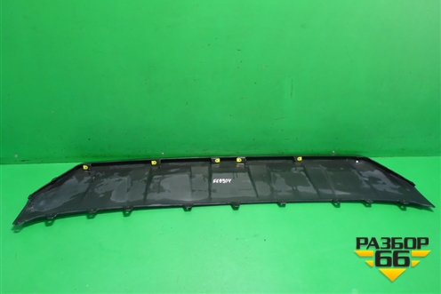 Накладка переднего бампера (4M0807733D) для Audi Q7 c 2015г (Ку 7)