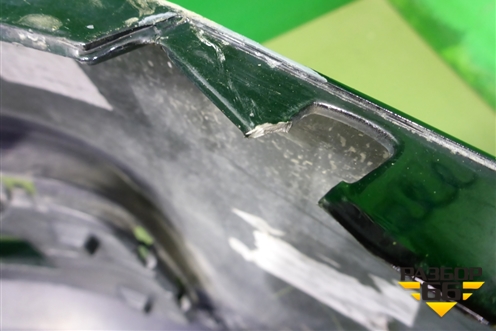 Бампер передний (после 2014г под омыватели) (8U0807437AD) для Audi Q3 с 2011-2018г (Ку 3)