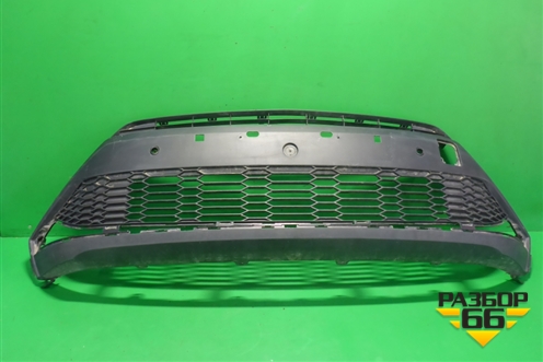 Решетка в передний бампер центральная (под парктроник) (52129F4110) для Toyota C-HR с 2016г (Цашр)