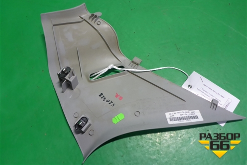 Обшивка стойки задняя верхняя правая (3-х дверный кузов) (13180581) для Opel Corsa D с 2006-2014г (Корса Д)