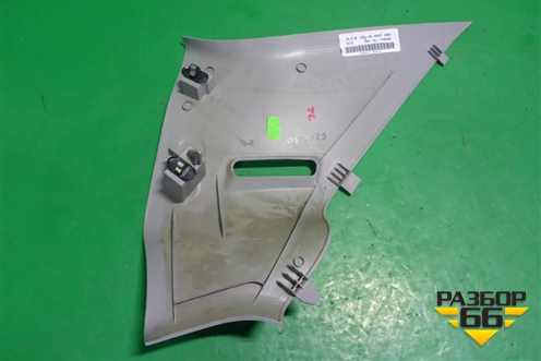 Обшивка стойки задняя верхняя левая (3-х дверный кузов) (13180580) для Opel Corsa D с 2006-2014г (Корса Д)