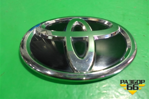 Эмблема (после 2017г) (7544760030) для Toyota Land Cruiser Prado(150) с 2009г (Ленд Крузер Прадо)