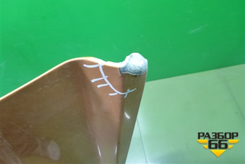 Дверь передняя левая (5-ти дверный кузов) для Peugeot 207 с 2006-2015г