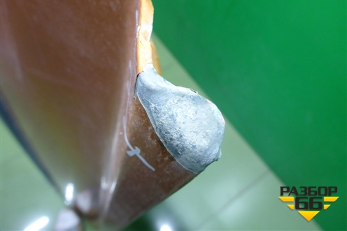 Дверь передняя левая (5-ти дверный кузов) для Peugeot 207 с 2006-2015г