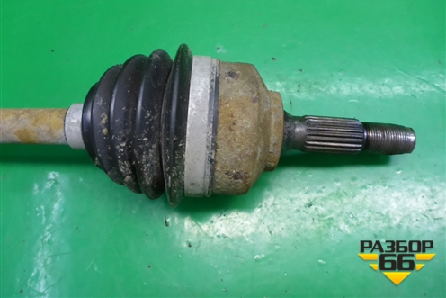 Привод передний левый (9651040580) для Peugeot 207 с 2006-2015г