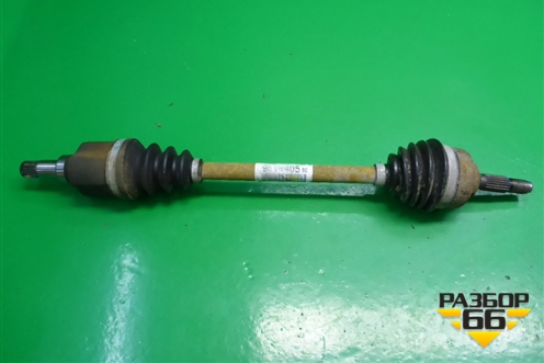 Привод передний левый (9651040580) для Peugeot 207 с 2006-2015г