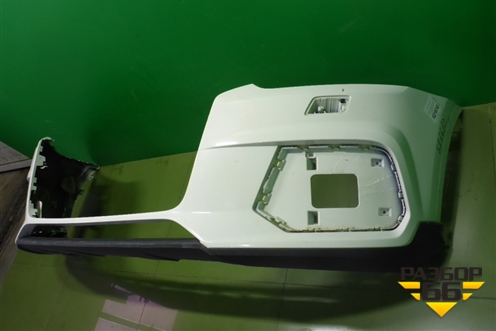 Бампер передний (после 2014г под омыватели) (8U0807437AD) для Audi Q3 с 2011-2018г (Ку 3)