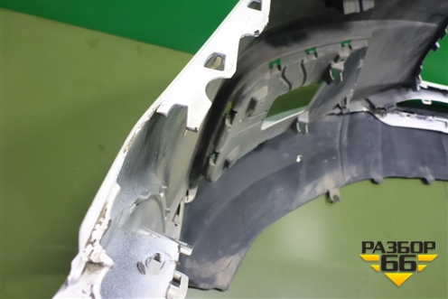 Бампер передний (после 2014г под омыватели) (8U0807437AD) для Audi Q3 с 2011-2018г (Ку 3)