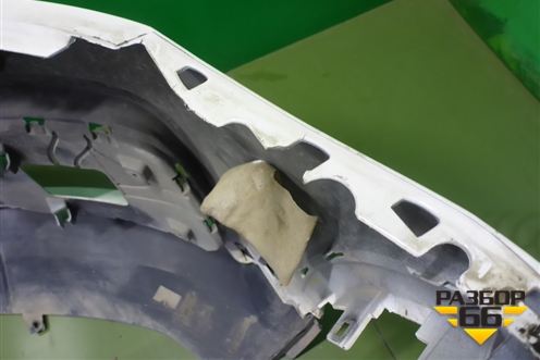 Бампер передний (после 2014г под омыватели) (8U0807437AD) для Audi Q3 с 2011-2018г (Ку 3)