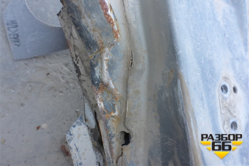 Порог со стойкой левый для Hyundai Sonata-5 с 2001г (Соната)