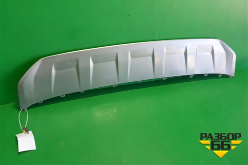 Накладка переднего бампера (4M0807733D) для Audi Q7 c 2015г (Ку 7)