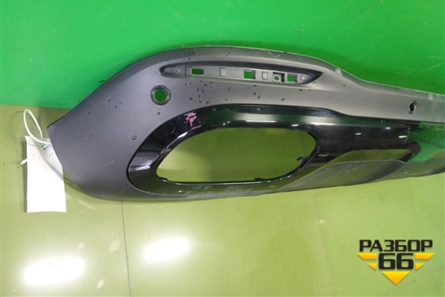 Юбка заднего бампера (под парктроник) (A1678852503) для Mercedes Benz GLS-Klass X167 с 2019г (ГЛС)