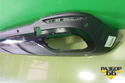 Юбка заднего бампера (под парктроник) (A1678852503) для Mercedes Benz GLS-Klass X167 с 2019г (ГЛС)