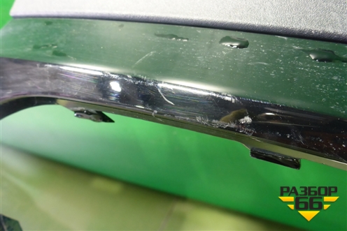 Юбка заднего бампера (под парктроник) (A1678852503) для Mercedes Benz GLS-Klass X167 с 2019г (ГЛС)