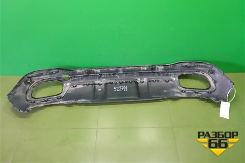 Юбка заднего бампера (под парктроник) (A1678852503) для Mercedes Benz GLS-Klass X167 с 2019г (ГЛС)