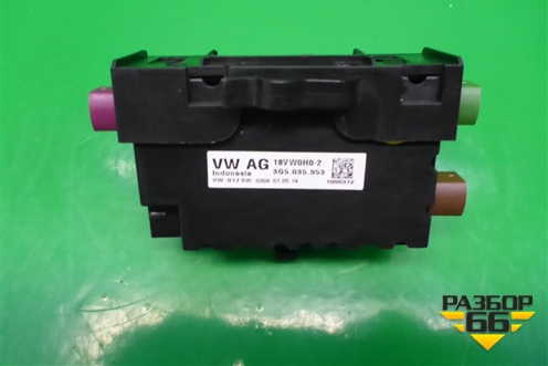 Блок электронный (USB-разветвитель) (3G5035953) для Skoda Karoq с 2017г (Карок)