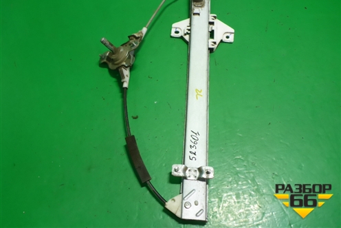 Стеклоподъёмник механический задний левый для Hyundai Aсcent с 2000г (Акцент)