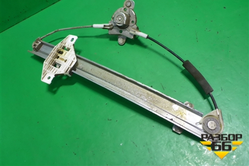 Стеклоподъёмник механический задний левый для Hyundai Aсcent с 2000г (Акцент)