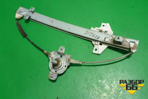 Стеклоподъёмник механический задний правый для Hyundai Aсcent с 2000г (Акцент)