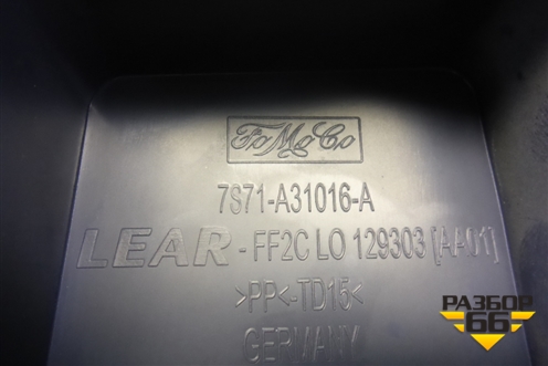 Обшивка стойки задняя нижняя правая (хетчбэк) (7S71A31016A) для Ford Mondeo 4 с 2006-2014г (Мондео)