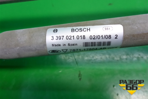 Трапеция стеклоочистителей (7S7117K484AB) для Ford Mondeo 4 с 2006-2014г (Мондео)