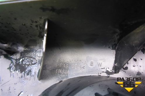 Накладка двери передней левой уголок (7S7120297AEW) для Ford Mondeo 4 с 2006-2014г (Мондео)