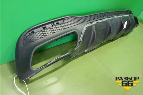 Юбка заднего бампера (AMG) (A1668851338) для Mercedes Benz GLS-Klass X166 с 2015г (ГЛС)