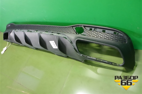 Юбка заднего бампера (AMG) (A1668851338) для Mercedes Benz GLS-Klass X166 с 2015г (ГЛС)