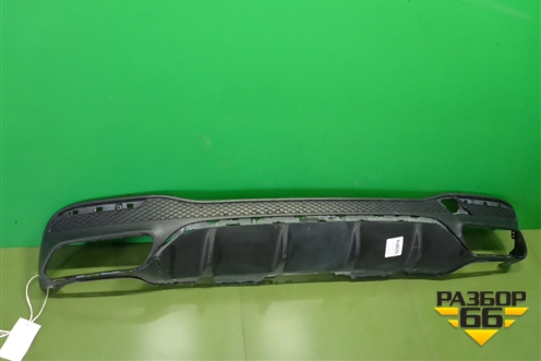 Юбка заднего бампера (AMG) (A1668851338) для Mercedes Benz GLS-Klass X166 с 2015г (ГЛС)