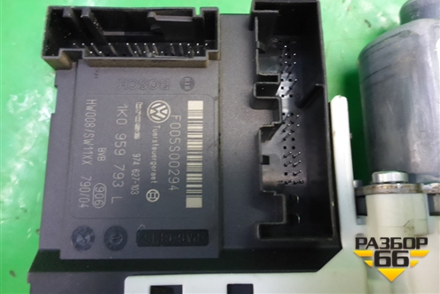 Стеклоподъёмник электрический передний левый для Volkswagen Jetta с 2005-2011г (Джетта)