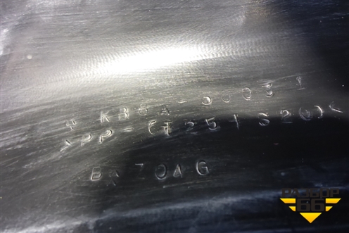 Бампер передний (под омыватели) (KB8A50031) для Mazda CX 5 с 2017г (СХ5)