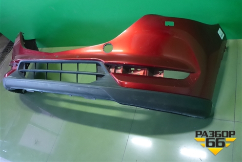 Бампер передний (под омыватели) (KB8A50031) для Mazda CX 5 с 2017г (СХ5)