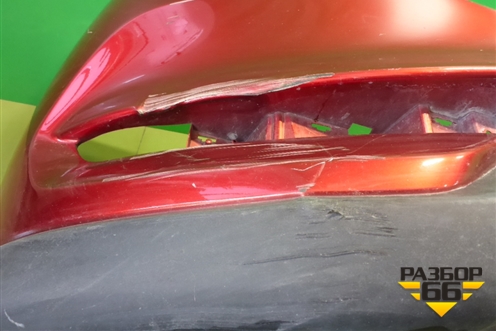 Бампер передний (под омыватели) (KB8A50031) для Mazda CX 5 с 2017г (СХ5)