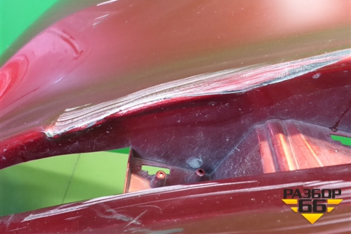 Бампер передний (под омыватели) (KB8A50031) для Mazda CX 5 с 2017г (СХ5)