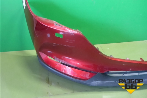 Бампер передний (под омыватели) (KB8A50031) для Mazda CX 5 с 2017г (СХ5)